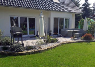 Errichtung einer Terrasse